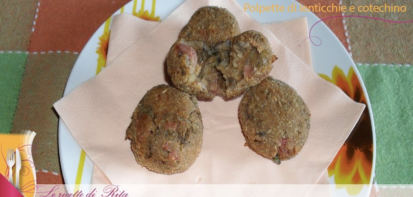 Polpette Di Lenticchie E Cotechino Spettegolando