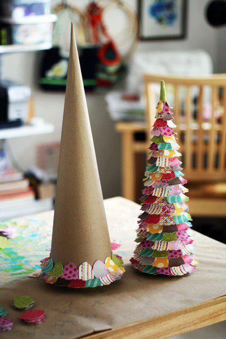 Come Fare Albero Di Natale Con Cartone Spettegolando