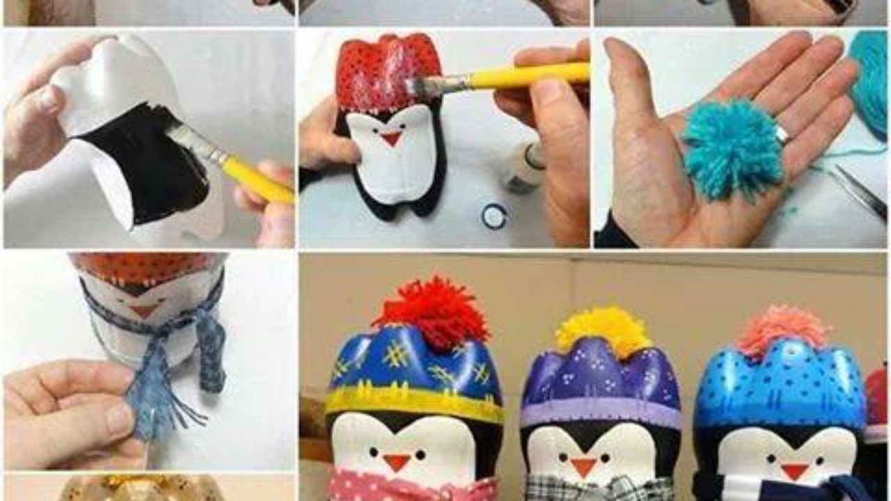 Come Fare Pinguini Con Bottiglie Di Plastica Spettegolando