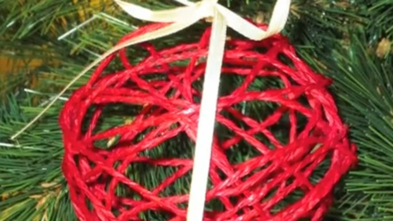 Come Fare Palle Di Natale Con Spago Spettegolando