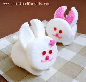 Come fare conigli di marshmallow