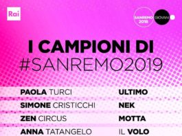 Sanremo 2019 cantanti Big: ecco i nomi dei primi cantanti in gara