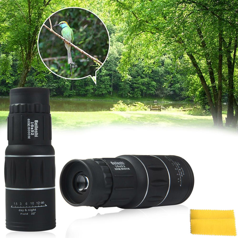 Monocolo HD Impermeabile Per Esterni Monocolo 40×60 Telescopio Cannocchiale Professionale Potente Teleobiettivo Cannocchiale Potente HD - 8