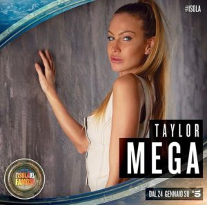 Taylor Mega rivela sull'Isola dei Famosi 2019 di essere stata tossicodipendente