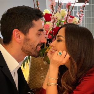 Giorgia Palmas e Filippo Magnini festeggiano un'anno d'amore: 