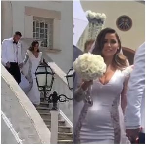 Alessia Macari e Oliver Kragl si sono sposati: nozze blindate a Foggia