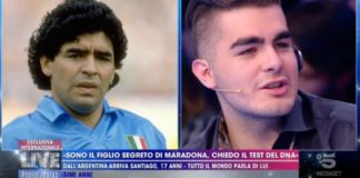 Santiago Lara è il figlio segreto di Diego Armando Maradona? Richiesto il DNA