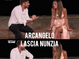 Arcangelo Bianco di Temptation Island 2019 lascia Nunzia: "non sei tu, sono io il problema"