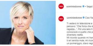 Maria De Filippi ricorda Nadia Toffa su i social: "Tu sei qualcosa di importante per me"