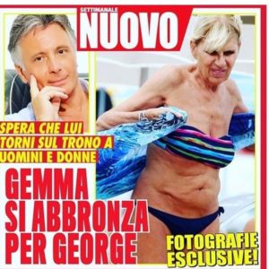 Gemma Galgani di Uomini e Donne fotografata in costume: criticata su i social