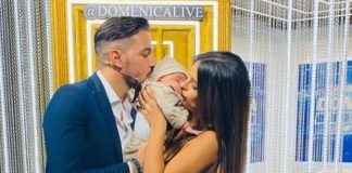 Rosa Perrotta e Pietro Tartaglione presentano il figlio Domenico a Domenica Live