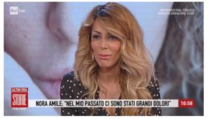 Nora Amile vittima di violenze da parte del papà: 