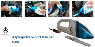 Car Vacuum: Aspirapolvere portatile per auto completa di accessori, funziona davvero? Recensioni, opinioni e dove comprarla