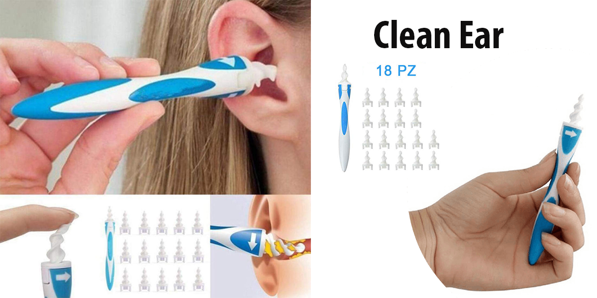 Clean Ear: Cotton Fioc in Silicone Riutilizzabile per rimuovere il Cerume  dalle orecchie, funziona davvero? Caratteristiche, opinioni e dove  comprarlo - Spettegolando