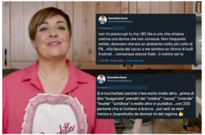 Benedetta Rossi di Fatto in casa da Benedetta, insultata su i social: 