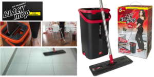 Black Mop Plus: kit pavimento con mocio e secchio per lavaggio e asciugatura, funziona davvero? Caratteristiche, opinioni e dove comprarlo