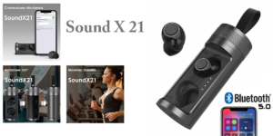 Sound X21: auricolari bluetooth V5.0 con base di ricarica, funzionano davvero? Caratteristiche, opinioni e dove comprarli