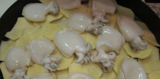 Come fare Seppie con Patate al forno: cosa occorre e procedimento