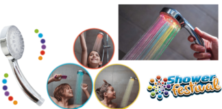 Shower Festival: soffione doccia con luci multicolore a LED, funziona davvero? Caratteristiche, recensioni e dove comprarlo
