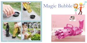 Magic Bubble: pistola spara bolle con otto fori, funziona davvero? Opinioni, offerta, prezzo e dove comprarlo