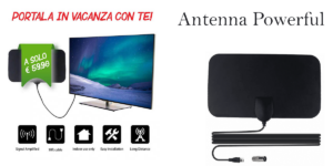 Antenna Powerful per la ricezione dei canali Tv, funziona davvero? Opinioni, offerta, prezzo e dove comprarlo