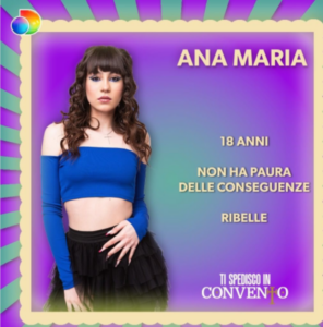 Ana Maria di Ti spedisco in Convento biografia: chi è, età, altezza, peso, tatuaggi, fidanzato, Instagram e vita privata