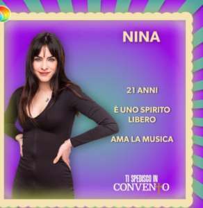 Nina di Ti spedisco in Convento biografia: chi è, età, altezza, peso, tatuaggi, fidanzato, Instagram e vita privata