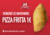 Black Friday 2022 a Napoli: pizza fritta ad 1€ da Rosticceria Vestuto