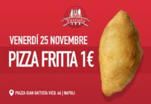 Black Friday 2022 a Napoli: pizza fritta ad 1€ da Rosticceria Vestuto
