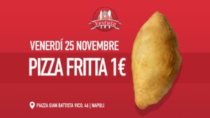 Black Friday 2022 a Napoli: pizza fritta ad 1€ da Rosticceria Vestuto