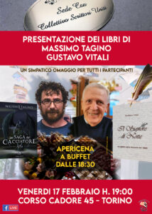 Gustavo Vitali e Massimo Tagino presentano i loro libri 