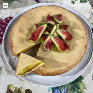 Come fare Crostata con fichi e crema di Natalia Cattelani: cosa occorre, preparazione e video ricetta