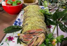 Come fare Rotolo di melanzane al forno: cosa occorre, preparazione e video ricetta