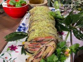 Come fare Rotolo di melanzane al forno: cosa occorre, preparazione e video ricetta