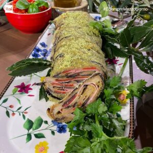 Come fare Rotolo di melanzane al forno: cosa occorre, preparazione e video ricetta