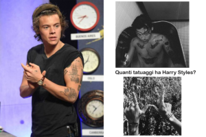 Quanti tatuaggi ha Harry Styles? dove sono posizionati, quali sono, significato e curiosità