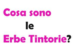 Cosa Sono le Erbe Tintorie? Guida Completa