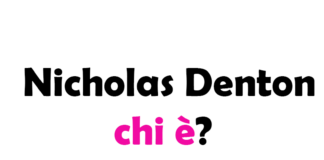 Nicholas Denton chi è?