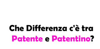 Che Differenza c'è tra Patente e Patentino? Guida Completa