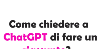 Come chiedere a ChatGPT di fare un riassunto?