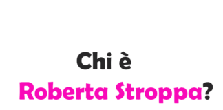 Chi è Roberta Stroppa