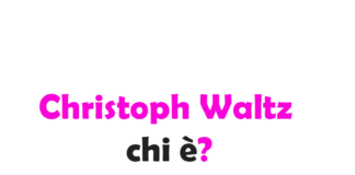 Christoph Waltz chi è?