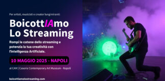 Evento "BoicottIAmo lo Streaming": Ripensare la Musica Senza Algoritmi