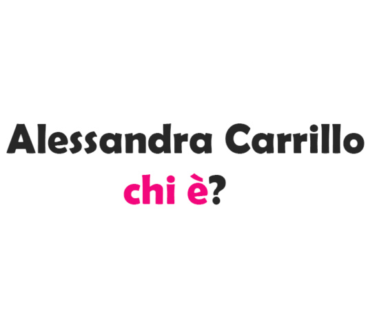 Alessandra Carrillo chi è? Biografia, età, altezza e peso, figli, marito, carriera, Instagram e vita privata