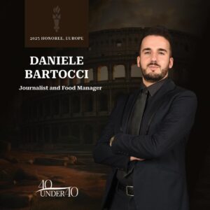 Daniele Bartocci nella Top 40 Business Elite 2025: tra i migliori under 40 d’Europa