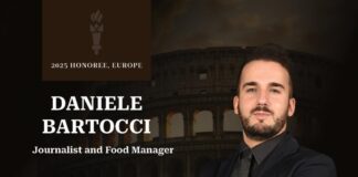 Daniele Bartocci nella Top 40 Business Elite 2025: tra i migliori under 40 d’Europa