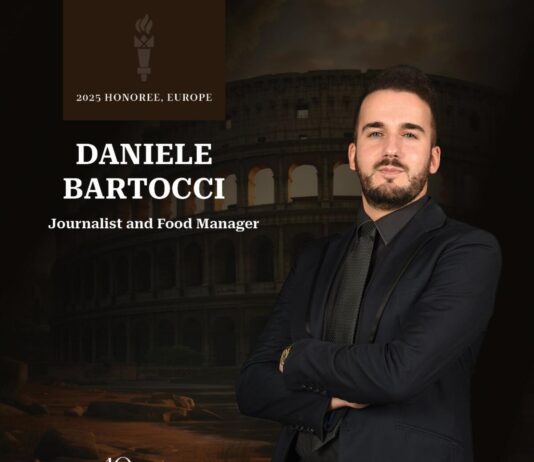 Daniele Bartocci nella Top 40 Business Elite 2025: tra i migliori under 40 d’Europa