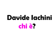 Davide Iachini chi è? Biografia, età, altezza e peso, fidanzata, carriera, Instagram e vita privata