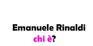 Chi è Emanuele Rinaldi?