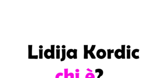Lidija Kordic chi è?